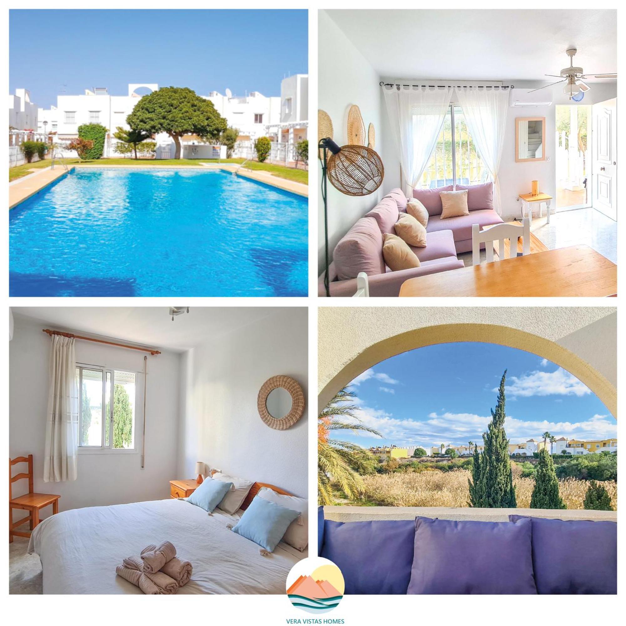 Garden Vistas. Hermoso Duplex Con Patio, Solarium Y Piscina. Бера Екстер'єр фото